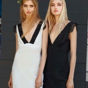 Jenni Kayne silk black maxi dress